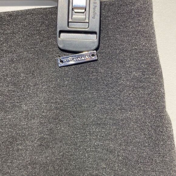 Tahari Women's Dark Gray Solid Stretch Blend Pencil Skirt Size Medium - Picture 6 of 10